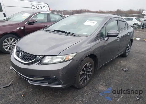 2015 Honda Civic Ex z USA, uszkodzony, nr VIN 19XFB2F88FE206714